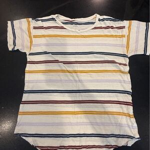 Striped Short Sleeve T-Shirt